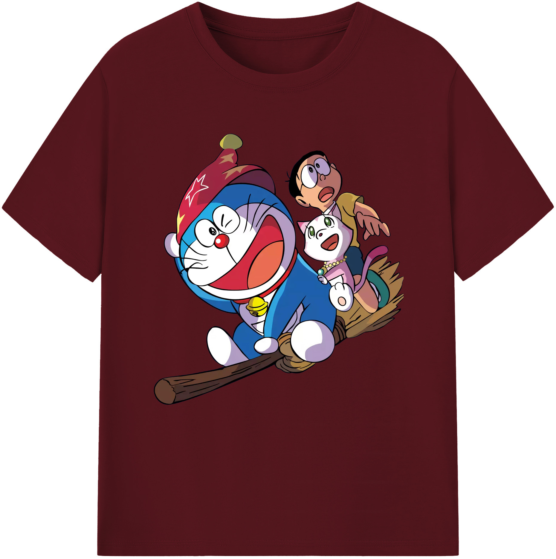 （画像用） ドラえもん Doraemon 綿100％半袖Tシャツ（フロントプリント）
